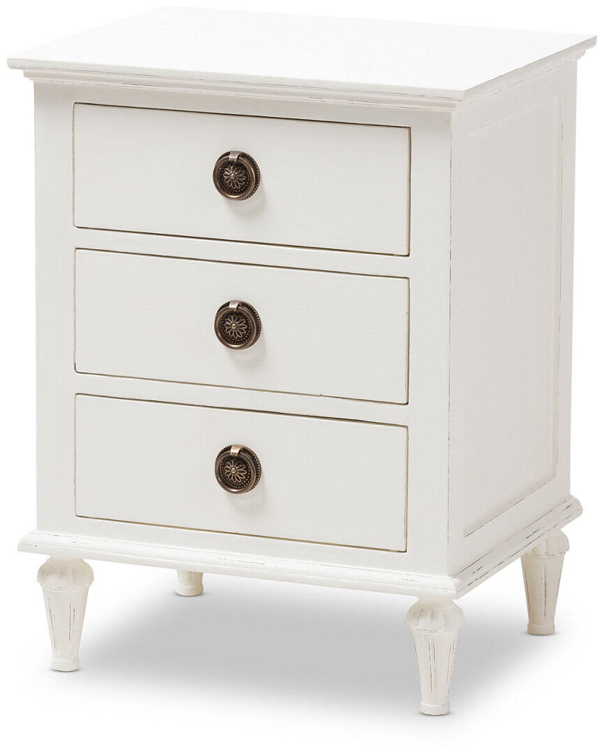 Design Studios Venezia 3-Drawer Nightstand NoColor NoSize