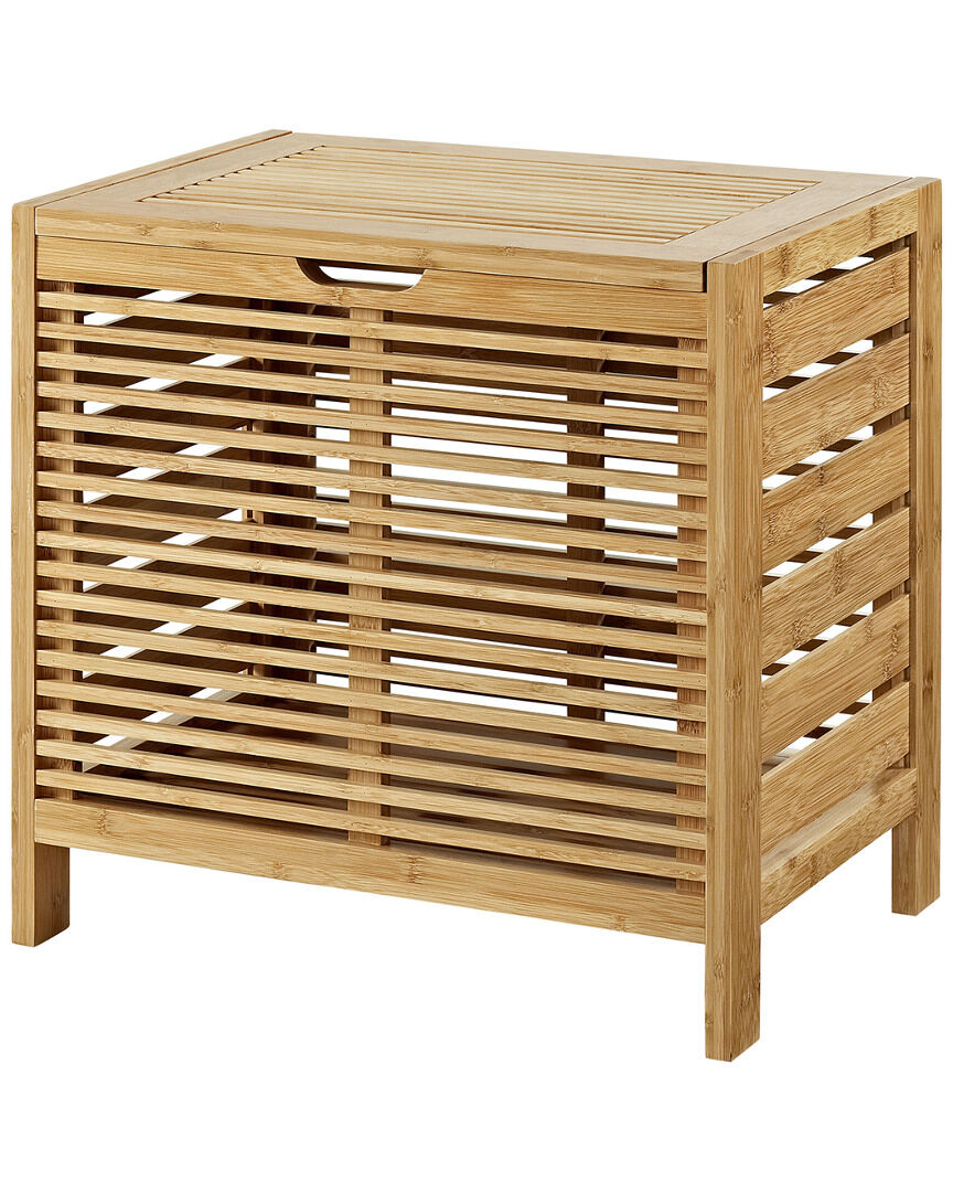 Linon Furniture Linon Bracken Bamboo Hamper NoColor NoSize