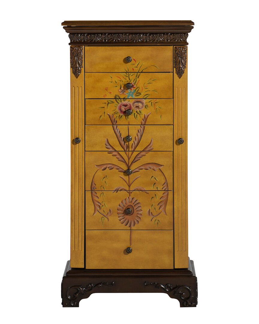 Powell Marfa 41in Antique Jewelry Armoire NoColor NoSize