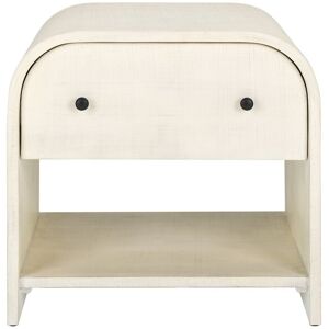 Safavieh Couture Jaqualina 1 Drawer Wood Nightstand White NoSize