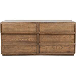 Safavieh Couture Zeus 6 Drawer Wood Dresser NoColor NoSize