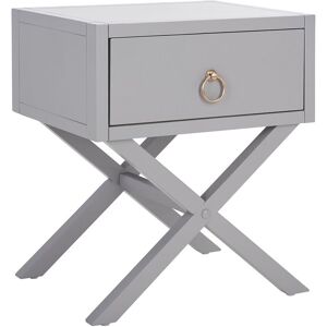 Safavieh Odilia 1-Drawer Nightstand Grey NoSize