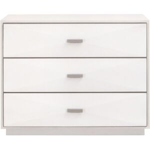 Essentials For Living Wynn Shagreen 3-Drawer Nightstand NoColor NoSize