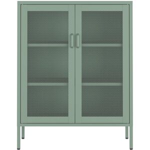 Manhattan Comfort Amelia Modern Accent Cabinet with 3 Adjustable Shelves NoColor NoSize