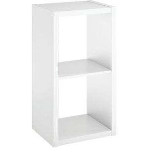 ClosetMaid 2-Cube Decorative Storage Organizer White NoSize