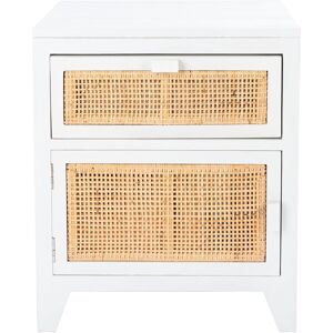 Safavieh Devon 1-Drawer, 1-Door Nightstand White NoSize