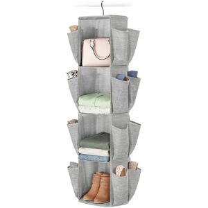 Whitmor Rotating 5-Shelf Hanging Closet Organizer with 30 Pockets NoColor NoSize