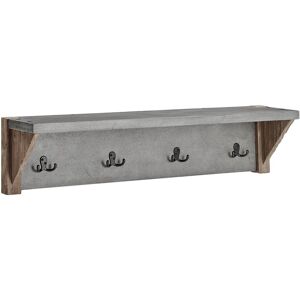 Alaterre Newport 40In Coat Hook With Shelf NoColor NoSize
