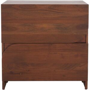 Safavieh Couture Edithe Wood Nightstand Brown NoSize
