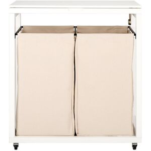 Safavieh Leanna Laundry Basket White NoSize