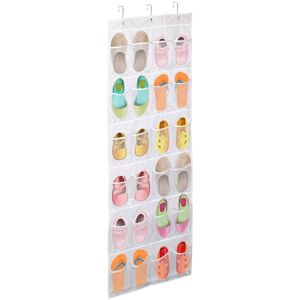 Fresh Fab Finds Over-the-Door 24-Pocket Shoe Rack NoColor NoSize