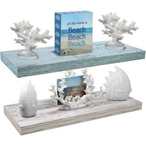 Sorbus 2 Tier Large Floating Shelf NoColor NoSize