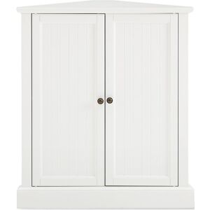 Crosley Furniture Shoreline Stackable Corner Pantry White NoSize
