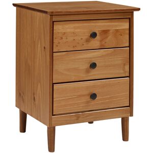Walker Edison Modern 3 Drawer Nightstand NoColor NoSize