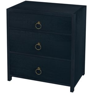 Butler Specialty Company Lark 3 Drawer Nightstand Blue NoSize