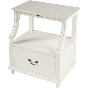 Butler Specialty Company Mabel Marble Nightstand White NoSize