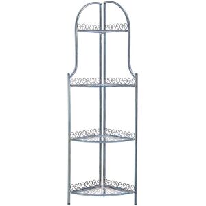 Safavieh Abarrane 4-Tier Corner Shelf Blue NoSize