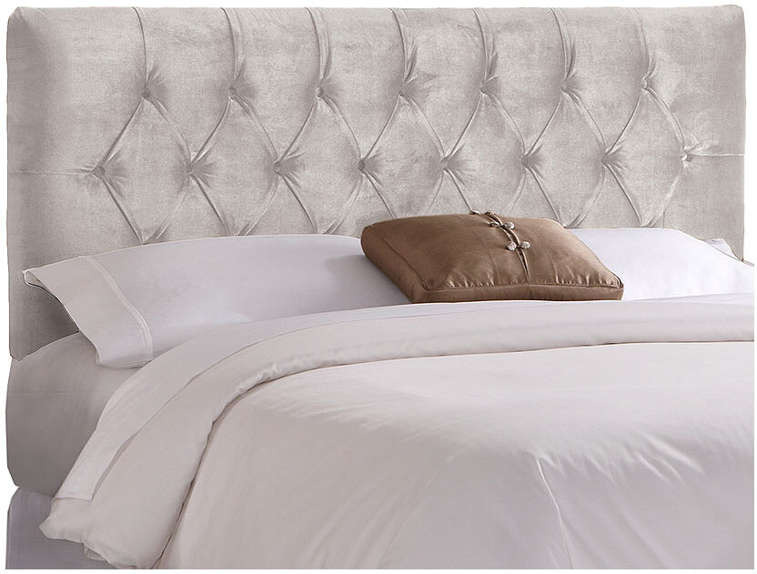 Skyline Furniture Button-Tufted Headboard NoColor Full