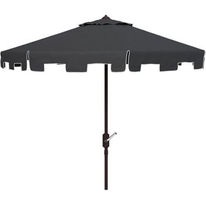 Safavieh Zimmerman 11Ft Market Umbrella Black NoSize