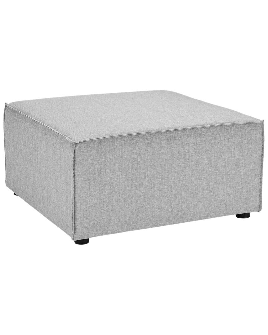 Modway Saybrook Outdoor Patio Upholstered Sectional Sofa Ottoman Grey NoSize