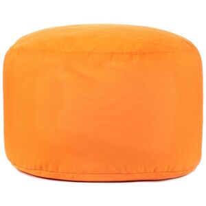 Gouchee Home Soleil Dotcom Indoor/ Outdoor Round Ottoman Pouf Orange NoSize
