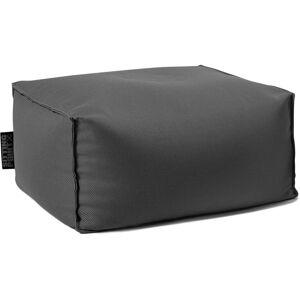 Gouchee Home Chamonix Outdoor/Indoor Ottoman Pouf Charcoal NoSize