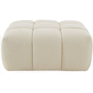 Safavieh Couture Petryna Boucle Tufted Ottoman NoColor NoSize