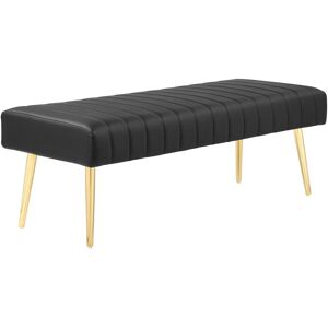 Pangea Home Gold Hilda Bench Black NoSize