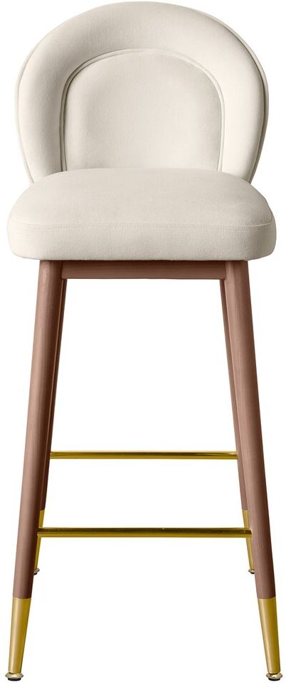 TOV Furniture Hailey Velvet Barstool Brown NoSize