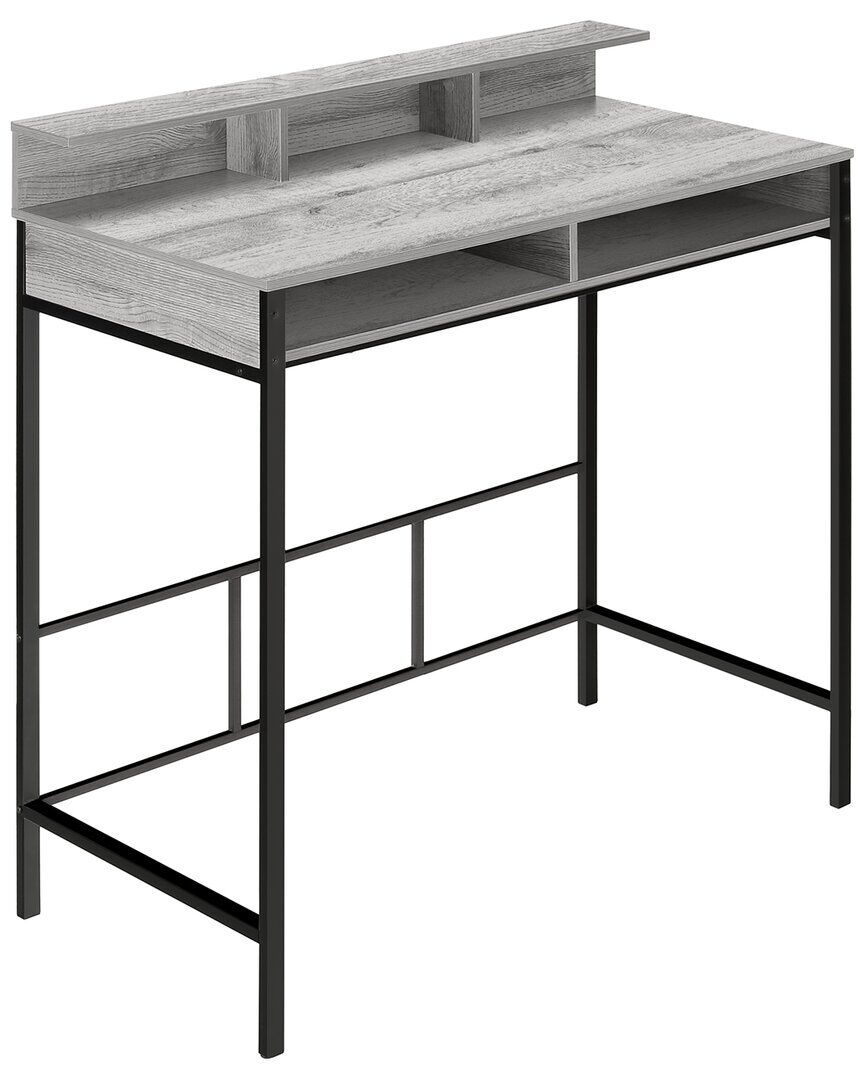 Monarch Specialties Computer Desk - Standing Height Grey NoSize