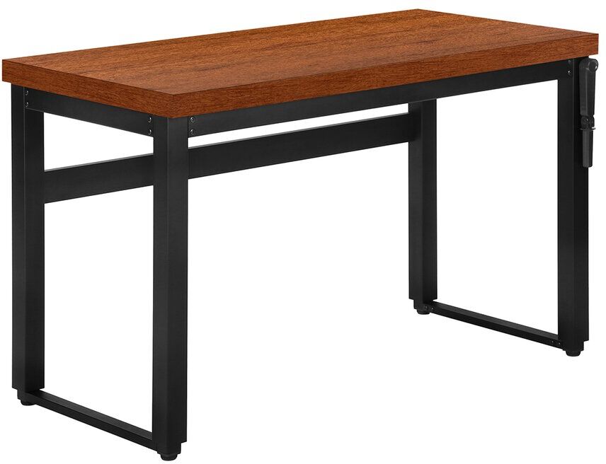 Monarch Specialties Computer Desk - Adjustable Brown NoSize