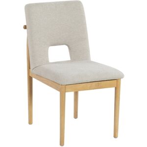 Safavieh Couture Benjy Wood & Boucle Dining Chair Beige NoSize