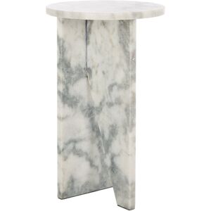 Safavieh Couture Devlin Marble Drink Table NoColor NoSize