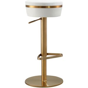 TOV Furniture Astro Adjustable Stool White NoSize