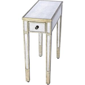 Butler Specialty Company Katarina Mirrored Chairside Table Silver NoSize