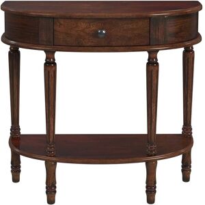 Butler Specialty Company Mozart Demilune Console Table With Storage Brown NoSize