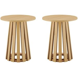 Manhattan Comfort Modern Layla End Table Brown NoSize