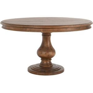 Classic Home Adrienne 54In Round Dining Table Brown NoSize
