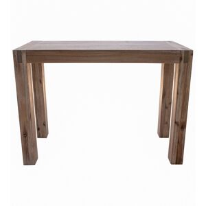 Alaterre Woodstock Acacia Wood with Metal Inset Media Console Table NoColor NoSize