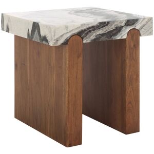 Safavieh Couture Ellebeth Marble Top Accent Table NoColor NoSize