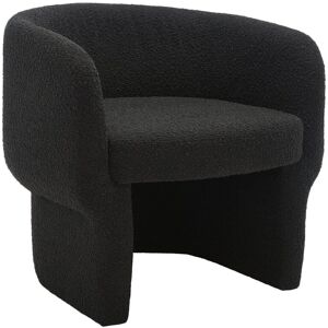 Safavieh Couture Kellyanne Boucle Modern Accent Chair Black NoSize