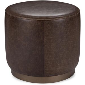 Classic Home Clair Leather Round End Table NoColor NoSize