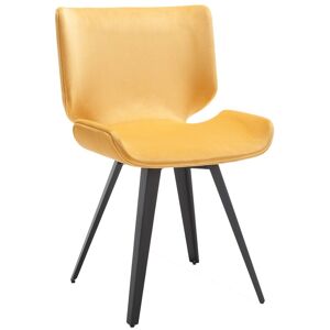 Safavieh Couture Matty Scandinavian Dining Chair Yellow NoSize