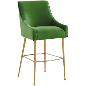 TOV Furniture Beatrix Velvet Counter Stool Green NoSize
