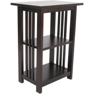 Alaterre Mission 2 Shelf End Table NoColor NoSize