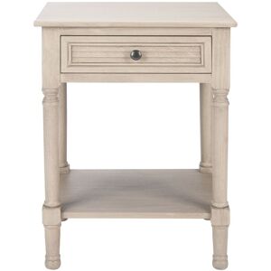 Safavieh Couture Tate 1Drw Accent Table Grey NoSize