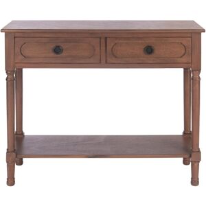 Safavieh Allura 2-Drawer Console Table Brown NoSize