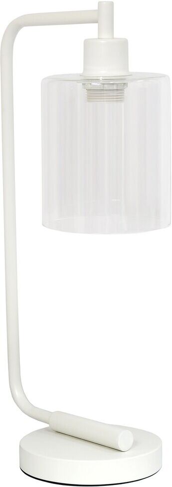 Lalia Home Modern Iron Desk Lamp White NoSize