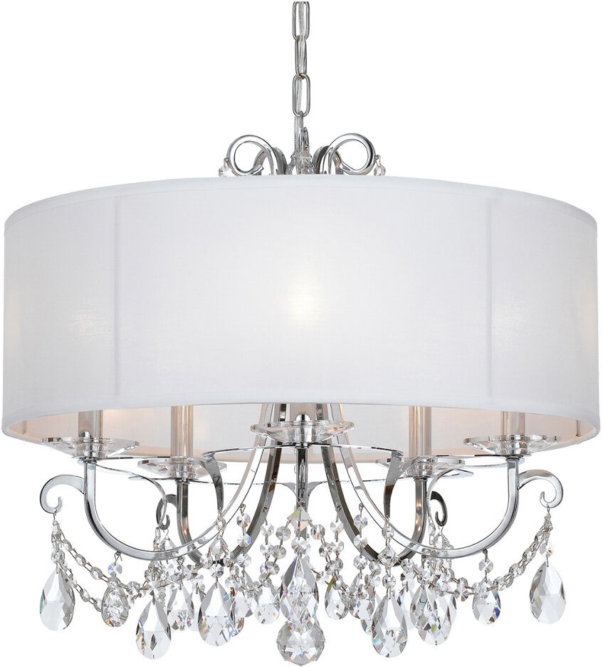 Crystorama 5-Light Othello Chandelier Swarovski Strass Crystal NoColor NoSize