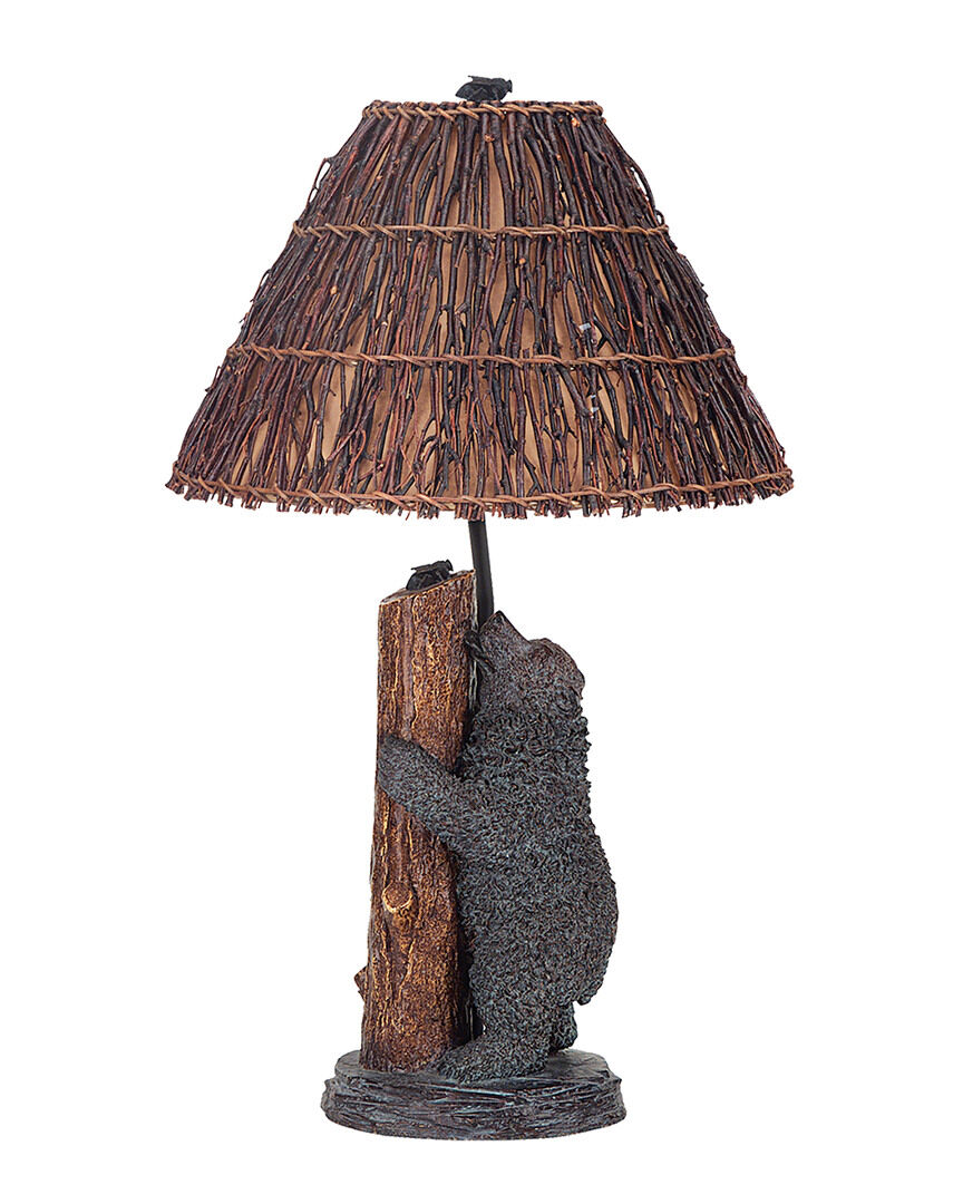 Cal Lighting Calighting Resin Bear/Honey Bee Table Lamp NoColor NoSize